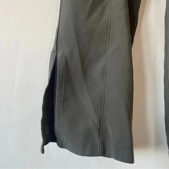 Lululemon On the Right Track Pant Size 10 Dark Olive / Black - Picture 9 of 13